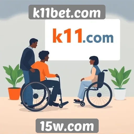 Acessibilidade e design do site k11bet